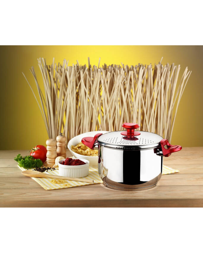 Hascevher 22 cm Makarna Tenceresi - 1
