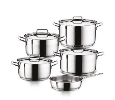 Hascevher Anett 9 Pcs Tencere Set (18/20/22/24/24Tava) - 4