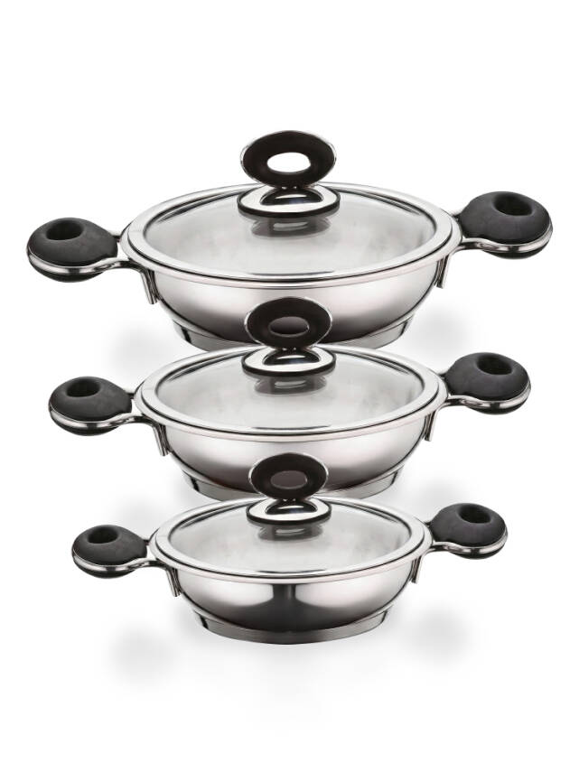 Hascevher Esila 6 Parça Omlet Sahan Seti - 2