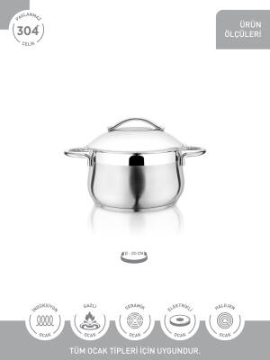 Hascevher Everest 20 cm Tencere - 3