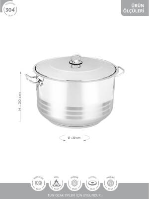 Hascevher Gastro 30x20 cm Tencere - 6