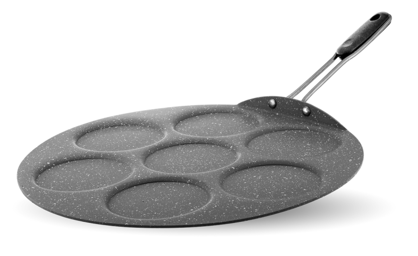 Hascevher Germanitium 30 cm Granit Tek Kulplu Pankek Tava - 4