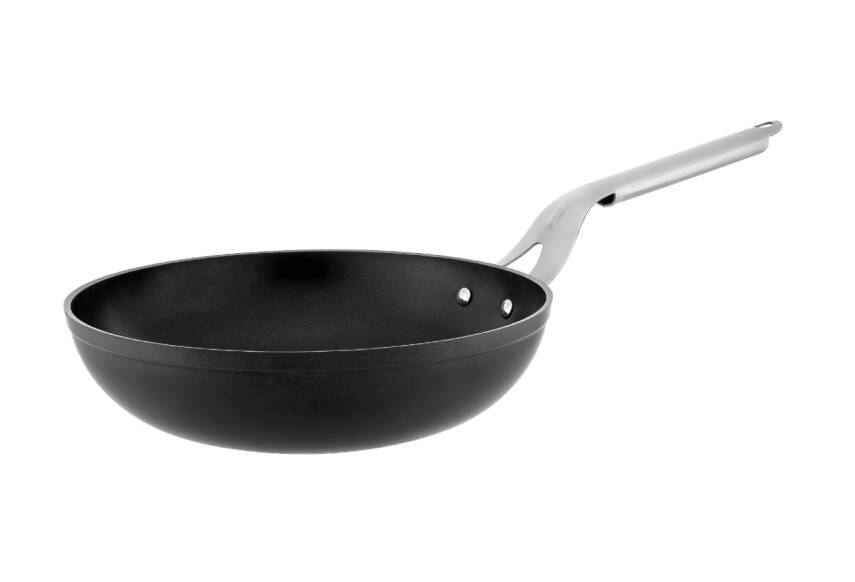 Hascevher Profex Plus 28x7,5 cm Wok Tava Kapaksız 3.5 mm - 1