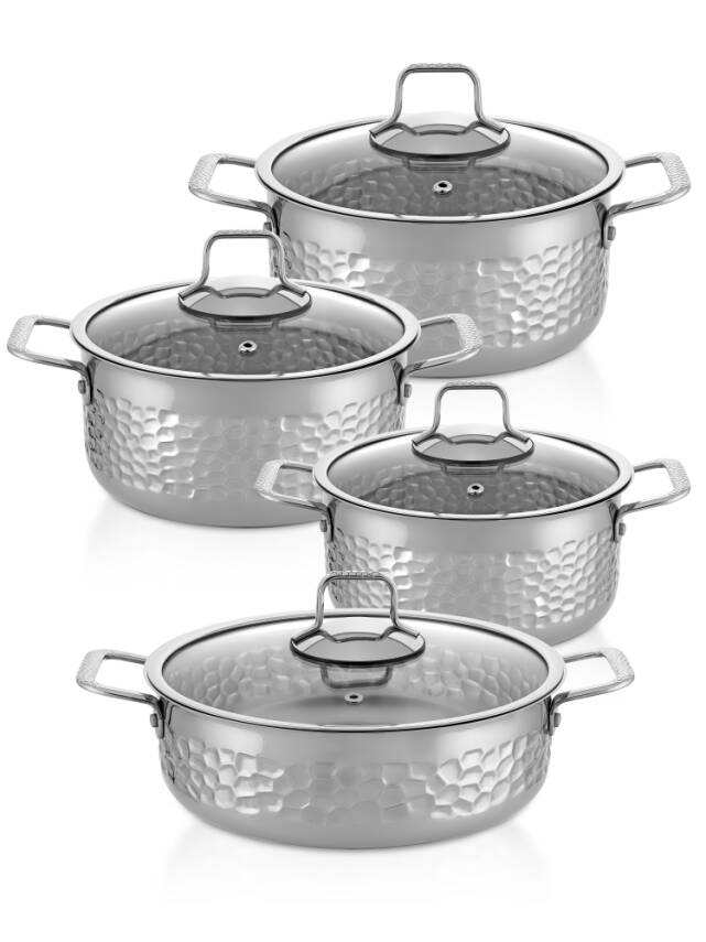 Hascevher Serra 8 Parça Tencere Set  - 2