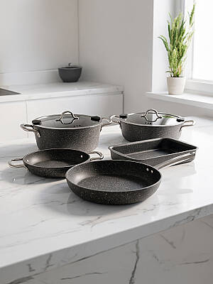 Magda 7 Pcs Granit Full İnd. Set